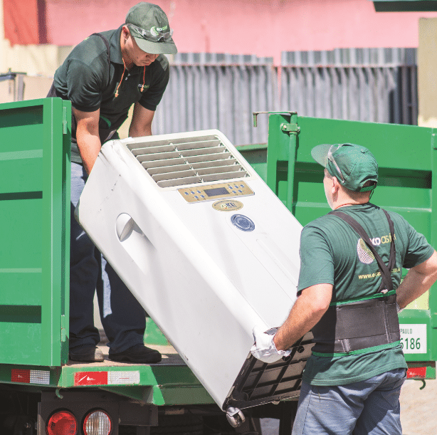 descarte de resíduos classe I e resíduos classe II pela Ecoassist