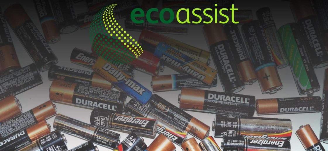 Descarte de pilhas e baterias