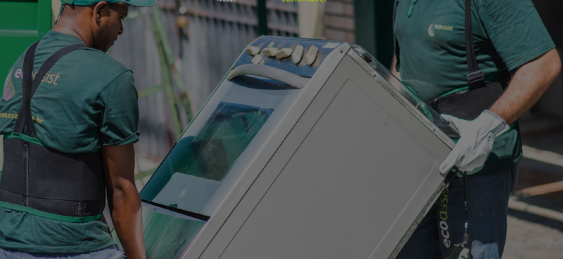 Descarte de fogão velho